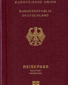 GERMAN PASSPORT