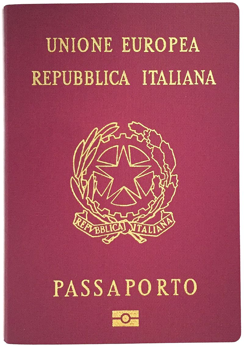 italian passport travel to canada