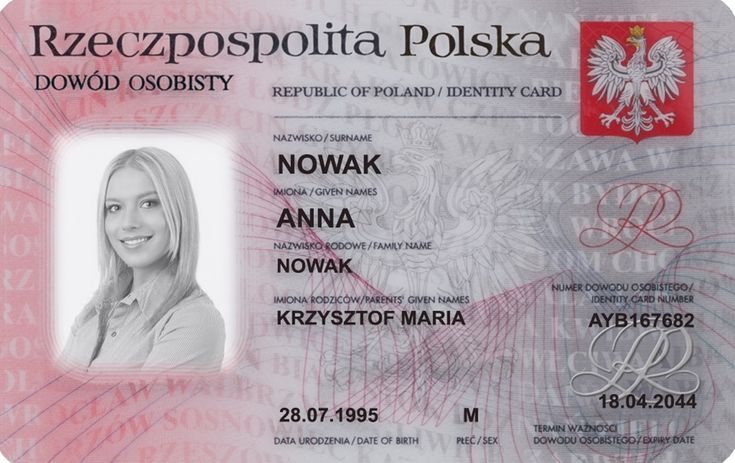 Buy Poland identity card
