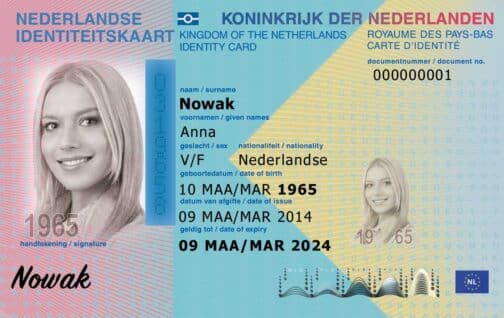 Buy Netherlands identity card