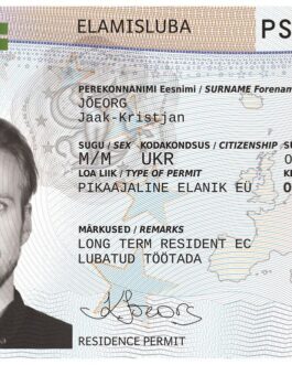 Buy Estonia Resident Permit