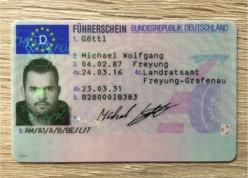 Buy German Driver's License Online