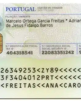 Portugal identity Card