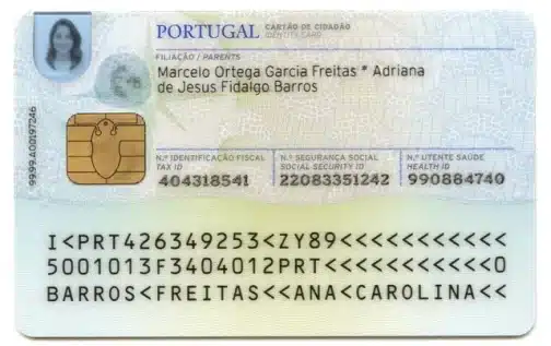 Portugal identity Card